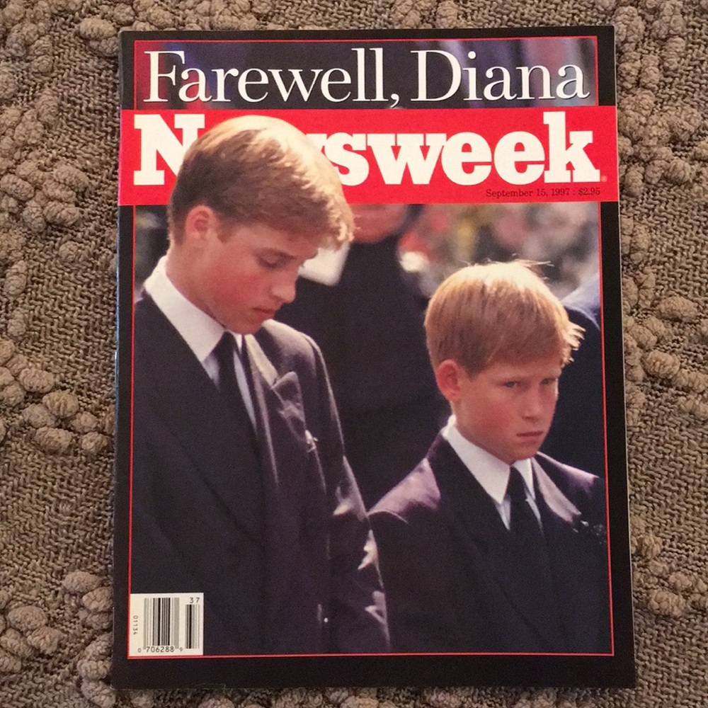 Newsweek Magazine Farewell Princess Diana